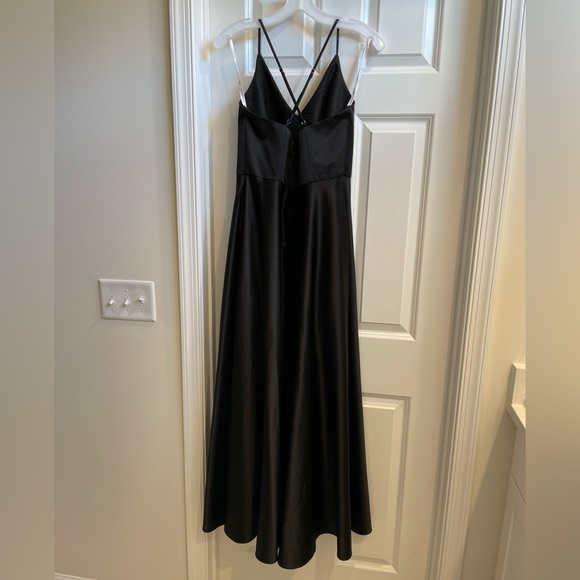 David’s Bridal Bridesmaid Dress in Black - Picture 2 of 8